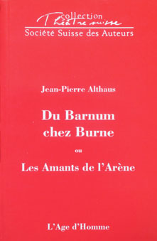 Couverture de livre, DU BARNUM CHEZ BURNE