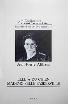 Couverture de livre, ELLE A DU CHIEN, MLLE BASKERVILLE